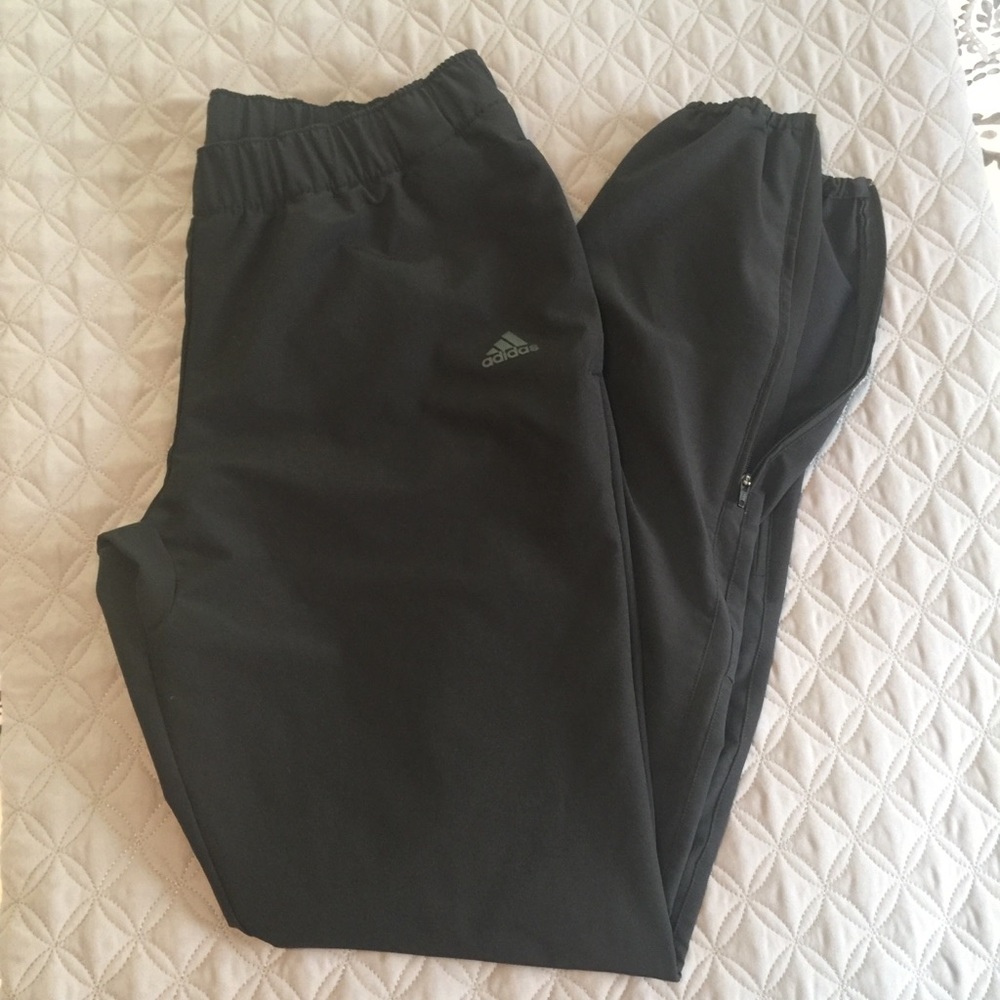 Adidas running track pants for women